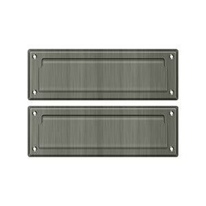 Deltana MS627 Mail Slot 8-7/8" with Back Plate