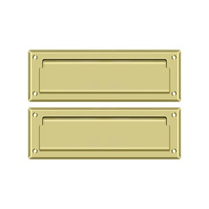 Deltana MS627 Mail Slot 8-7/8" with Back Plate