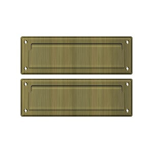 Deltana MS627 Mail Slot 8-7/8" with Back Plate