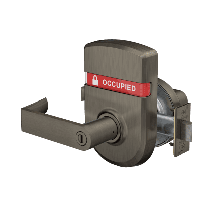 Schlage ND40 VACANT/OCCUPIED Indicator Bath/Bedroom Privacy Lever Lock