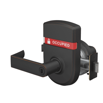 Schlage ND40 VACANT/OCCUPIED Indicator Bath/Bedroom Privacy Lever Lock