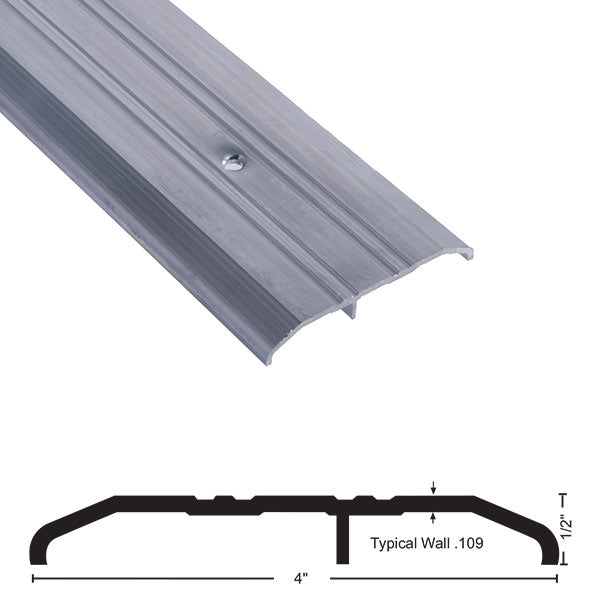 NGP 424E Saddle Threshold – 4″ Wide x 1/2″ High