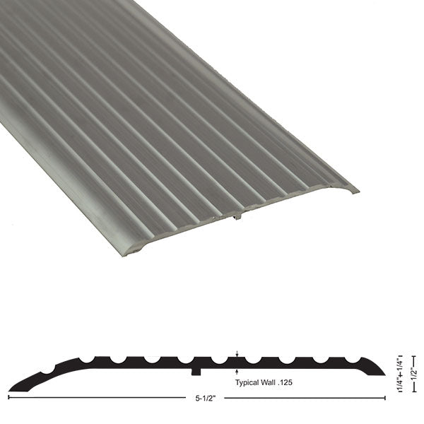 NGP 653 Offset Saddle Threshold – 5-1/2″ Wide x 1/2″ High