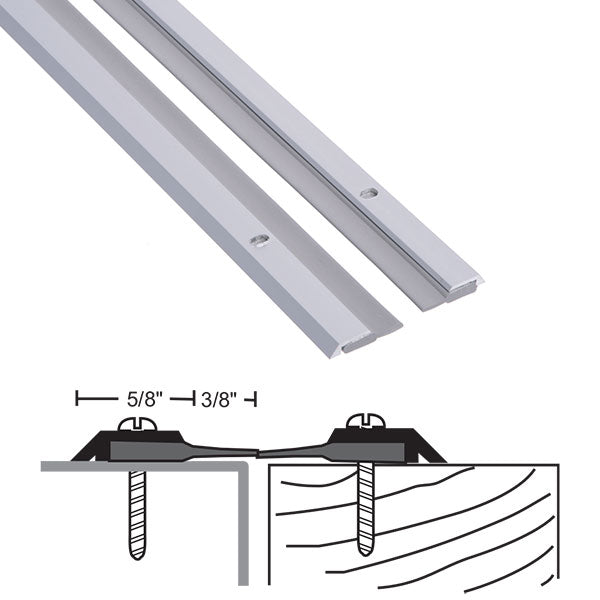 NGP 9115 Surface Mounted Astragal Set with High Temperature Silicone Plus Seal