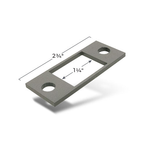 NGP 9225 Steel Strike Shim for 2-3/4″ T Strike Prep in Fire Door Frame