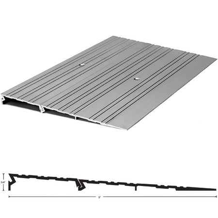 Interlink Ramps Female NGP R75 ADA Compliant Interlocking Ramp – 9″ Wide x 3/4″ High – US Lock ...