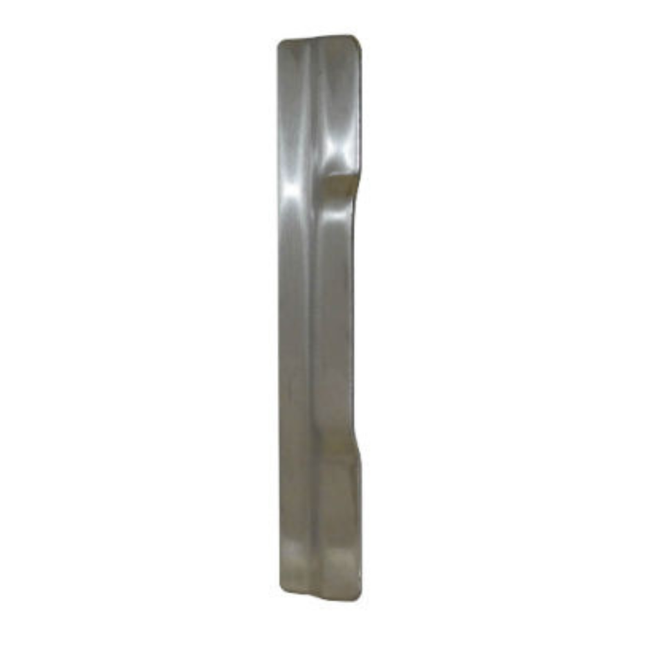 Don-jo NLP 106 Narrow Commercial Type for Outswing Doors, 1 1/2" x 6" Stainless Steel Material