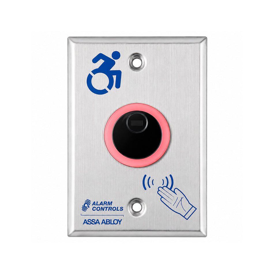Alarm Controls NTB Series Battery Powered No Touch Request to Exit Stations