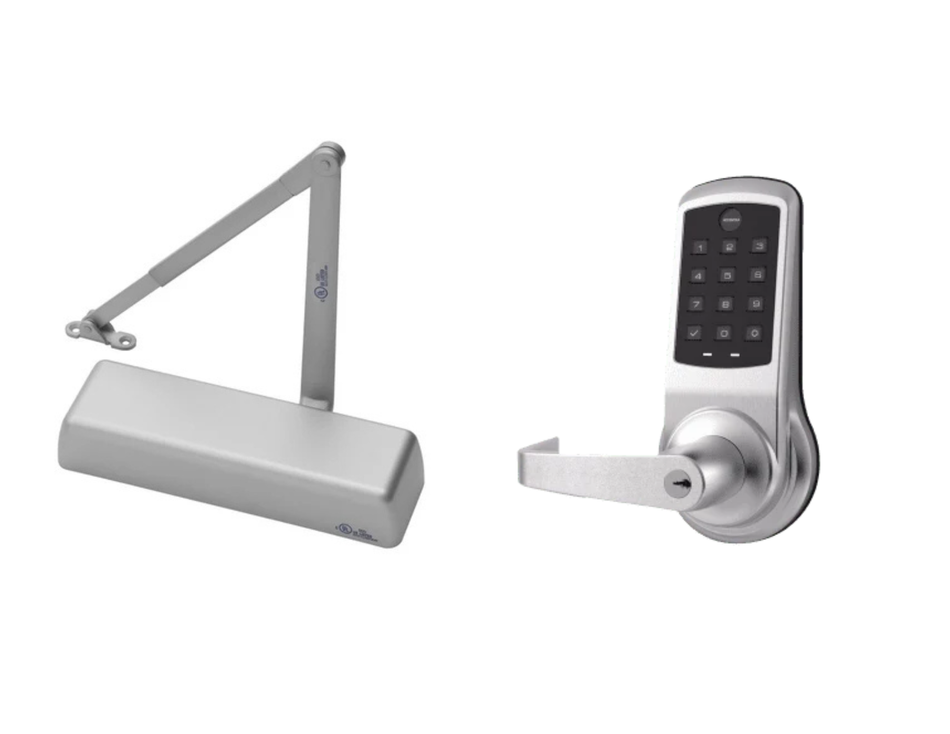 Accentra NTB613 x 5801 Electric Lock With Door Closer Kit