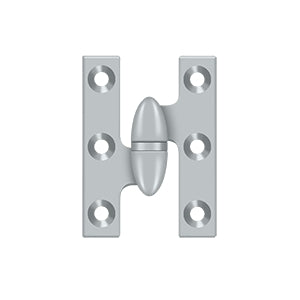 Deltana OK2015 Olive Knuckle 2" x 1-1/2" Hinge, Solid Brass (Each)
