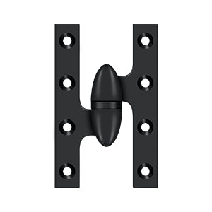 Deltana OK5032B Olive Knuckle 5" x 3-1/4" Hinge, Solid Brass (Each)