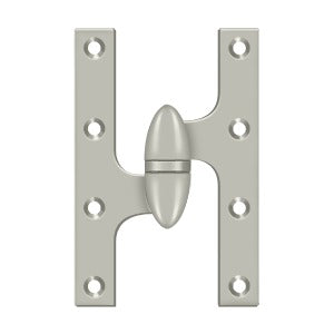 Deltana OK6038B Olive Knuckle 6" x 3-7/8" Hinge, Ball Bearing, Solid Brass (Each)