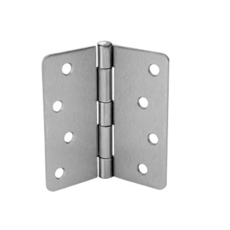 Don-jo RPB7404058 Residential Hinge, 4" x 4", 5/8" Radius, Steel Material
