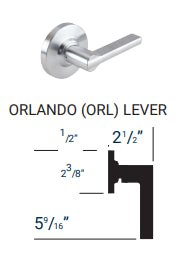 PDQ SD126 Passage Grade 2 Lever Lock