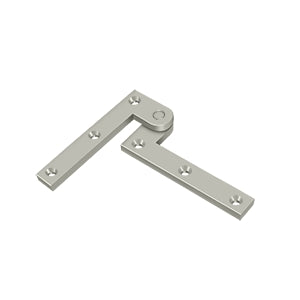Deltana PH35 Pivot Hinge, 3-7/8" x 5/8" x 1-5/8", Solid Brass (Pair)
