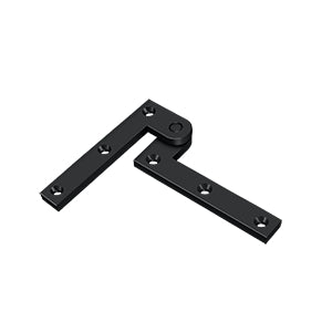 Deltana PH35 Pivot Hinge, 3-7/8" x 5/8" x 1-5/8", Solid Brass (Pair)