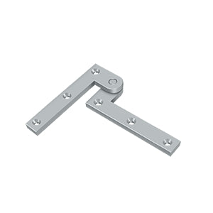 Deltana PH35 Pivot Hinge, 3-7/8" x 5/8" x 1-5/8", Solid Brass (Pair)
