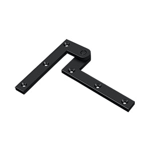 Deltana PH40 Pivot Hinge, 4-3/8" x 5/8" x 1-7/8", Solid Brass (Pair)