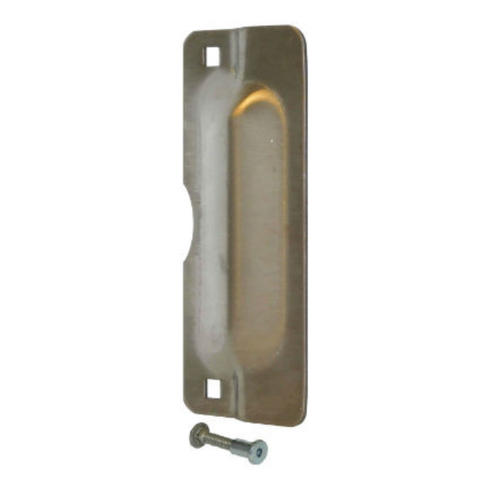 Don-jo PLP 111 EBF Pin Latch Protectors For Outswing Doors, 3" x 11" Stainless Steel Material