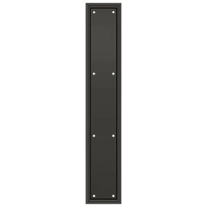 Deltana PP2281 Framed Push Plate, Heavy-Duty, 3-1/2" x 20"