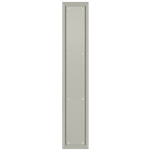 Deltana PP2281 Framed Push Plate, Heavy-Duty, 3-1/2" x 20"