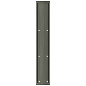 Deltana PP2281 Framed Push Plate, Heavy-Duty, 3-1/2" x 20"