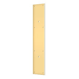 Deltana PPH3520 Push Plate 20" for 10" Door Pull