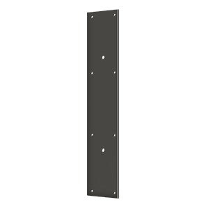 Deltana PPH3520 Push Plate 20" for 10" Door Pull