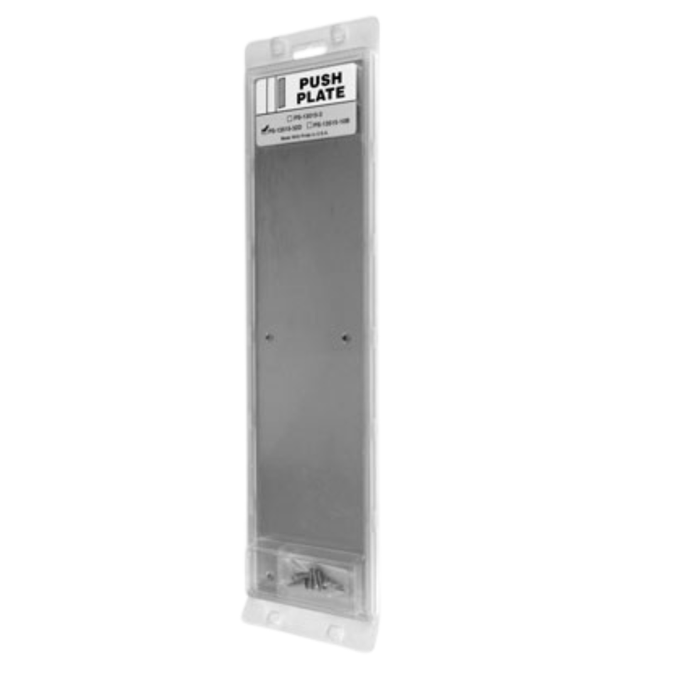 Don-jo PS 13515 Push Plate, 3-1/2" Width, 15" Length
