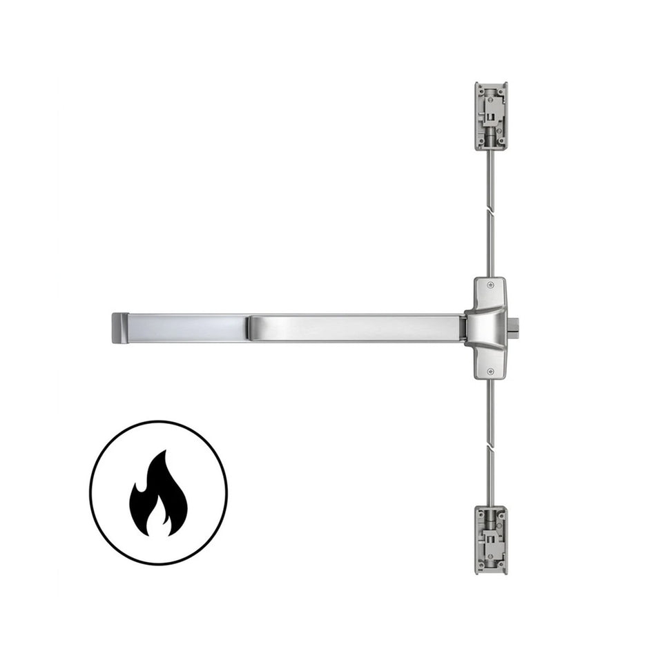 SDC S62 Series All-In-One Delayed Egress Vertical Rod Exit Devices - Fire Rated