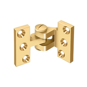 Deltana SBIH2510 Intermediate Hinge, Solid Brass (Pair)