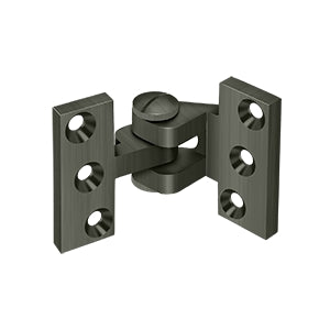 Deltana SBIH2510 Intermediate Hinge, Solid Brass (Pair)