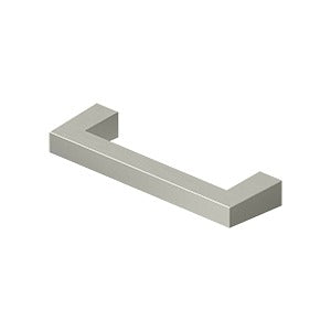 Deltana SBP35 Modern Square Bar Pull, 3-1/2", HD, Solid Brass
