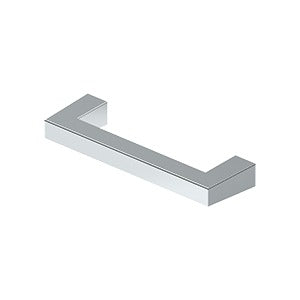 Deltana SBP35 Modern Square Bar Pull, 3-1/2", HD, Solid Brass
