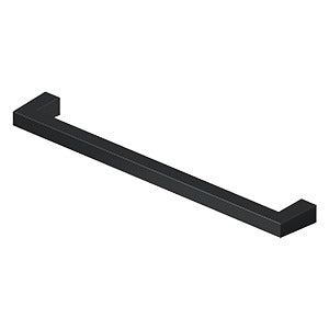 Deltana SBP80 Modern Square Bar Pull, 8", HD, Solid Brass
