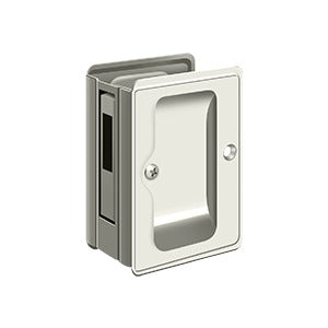 Deltana SDAR325 Heavy-Duty Pocket Door Lock, Adjustable, 3-1/4" x 2-1/4" Sliding Door Receiver