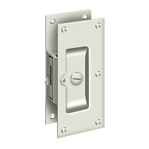 Deltana SDL60 Decorative Pocket Door Lock, 6" Privacy