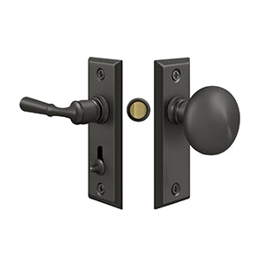 Deltana SDLS480 Storm Door Latch, Rectangular, Tubular Lock