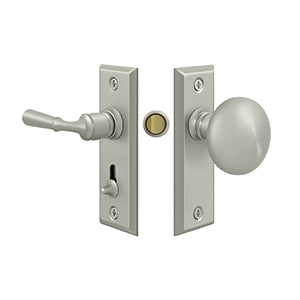Deltana SDLS480 Storm Door Latch, Rectangular, Tubular Lock