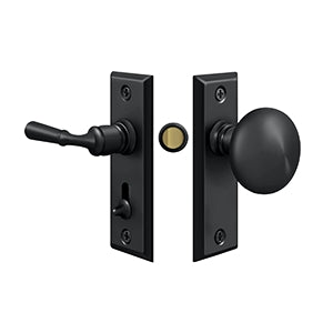 Deltana SDLS480 Storm Door Latch, Rectangular, Tubular Lock