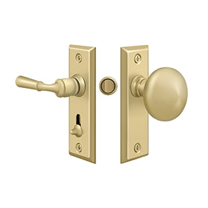 Deltana SDLS480 Storm Door Latch, Rectangular, Tubular Lock