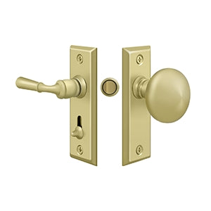 Deltana SDLS480 Storm Door Latch, Rectangular, Tubular Lock