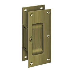 Deltana SDP60 Decorative Pocket Door Lock, 6" Passage