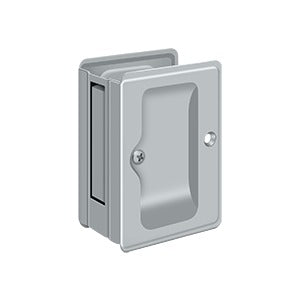 Deltana SDPA325 Heavy-Duty Pocket Door Lock, Adjustable, 3-1/4" x 2-1/4" Passage