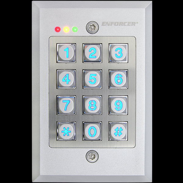 Seco-Larm SK-1123-FDQ Vandal Resistant Flush-Mount Keypad