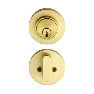 BHP Low Profile Modern Round Deadbolt