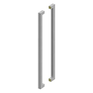 Deltana SSPBB4215 42" Extra Large Contemporary Pulls, Back-to-Back