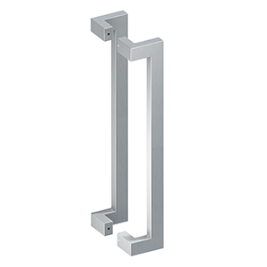 Deltana SSPOBB24 24" Back-to-Back Modern Offset Door Pulls