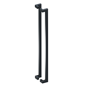 Deltana SSPOBB48 48" Back-to-Back Modern Offset Door Pulls