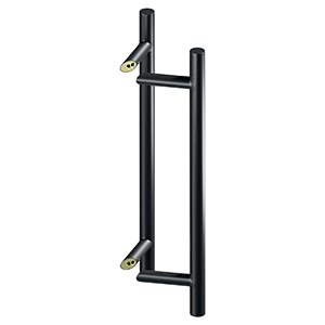 Deltana SSPORBB36 36" Back-to-Back Round Offset Door Pulls